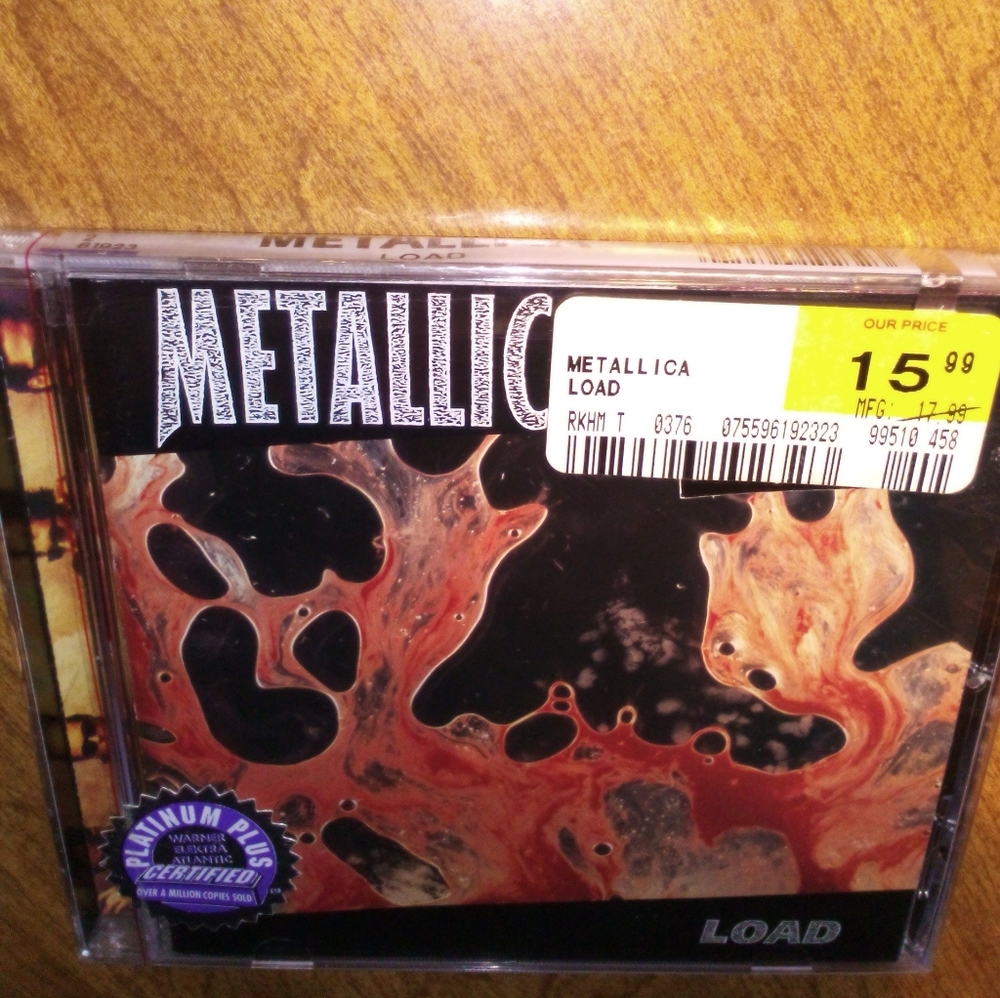 Metallica Load 1996 Elektra Records CD Sealed